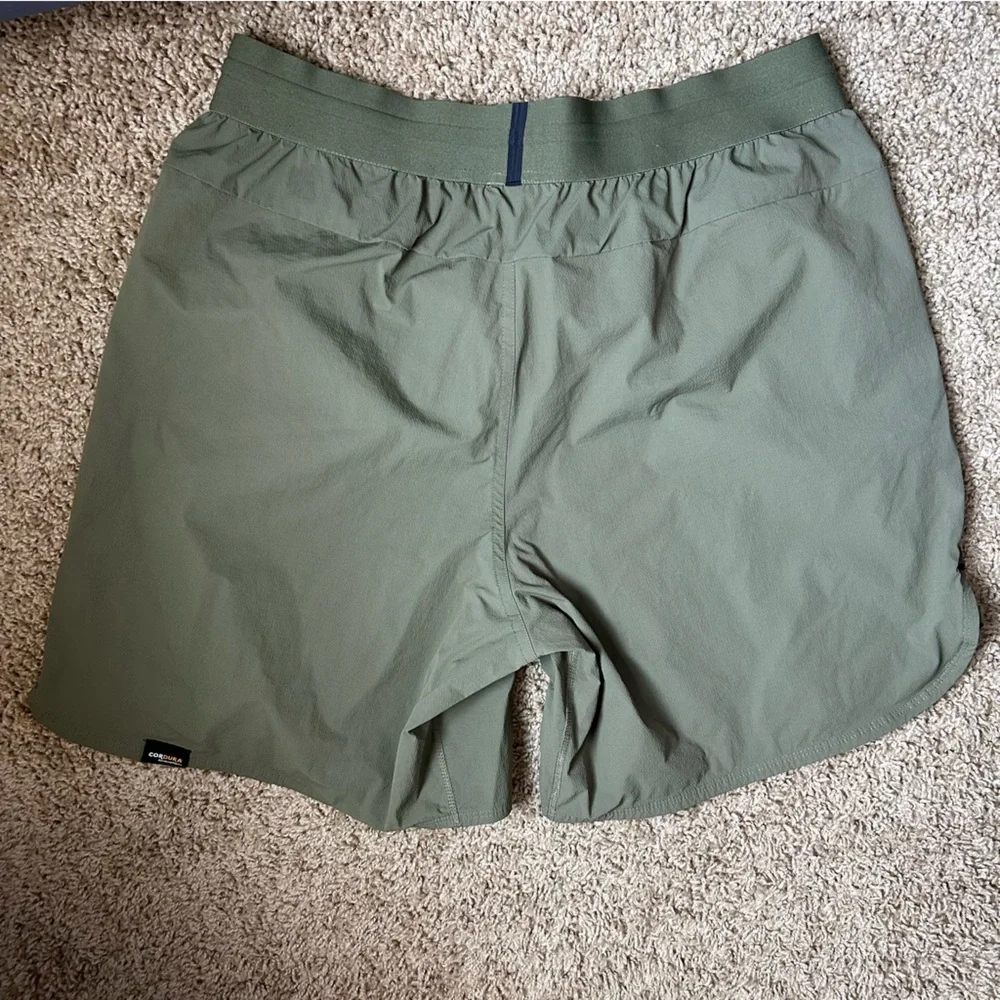 Adidas Men's Green Performance Shorts Size Large |B69